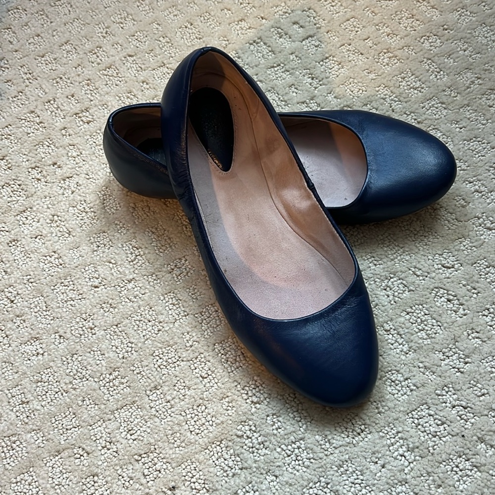 Bloch ballet flats.  Gorgeous navy color.